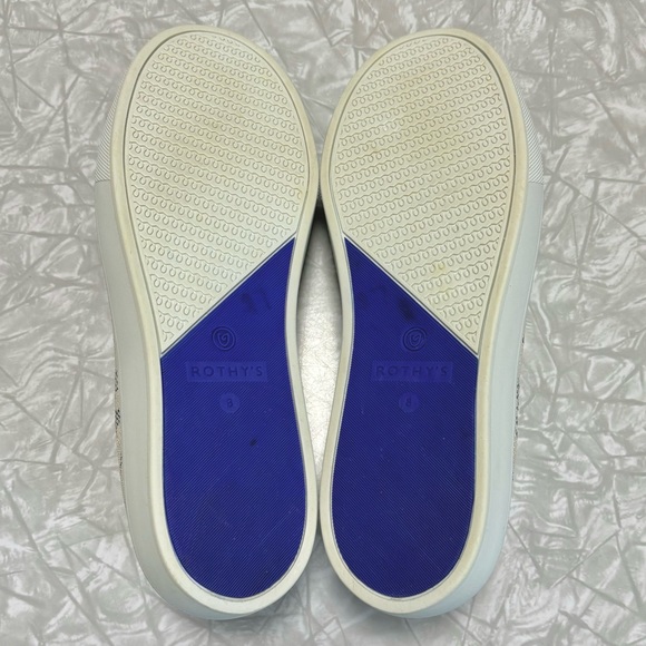 Retired/HTF! Rothy’s The Original Slip-On Sneaker in Marine Tiger 8 - Picture 8 of 12